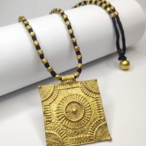 Akriti : The Dokra Pendant Necklace
