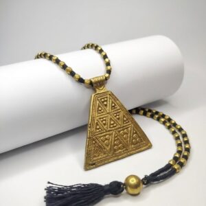 Akriti : The Dokra Pendant Necklace