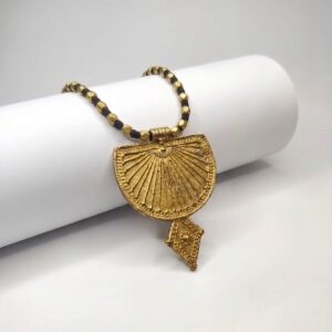 Akriti : The Dokra Pendant Necklace