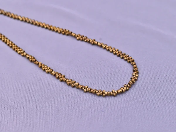 Nirmiti : The Dokra  small Beads Necklace - Image 3