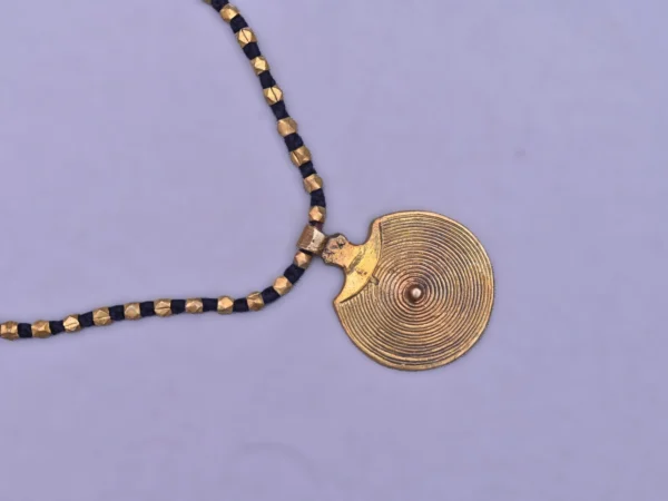 Akriti : The Dokra Pendant Necklace - Image 2