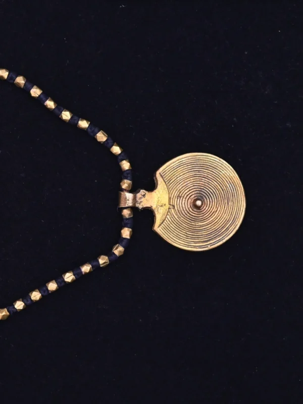 Akriti : The Dokra Pendant Necklace - Image 5