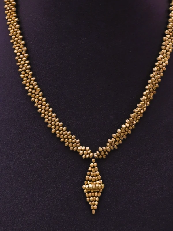 Nirmiti Premium: The Dokra Beads Necklace - Image 4