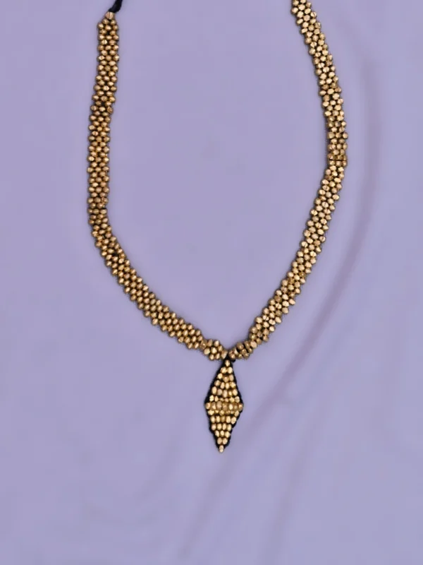 Nirmiti Premium: The Dokra Beads Necklace - Image 6
