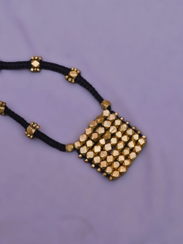 Prakriti : The Dokra Designer Necklace,for all ocassion - Image 3