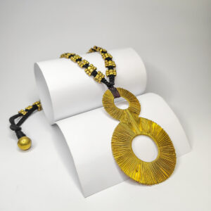 Premium Akriti: The Dokra Pendant Necklace