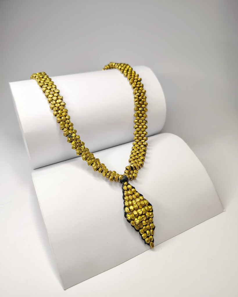 Nirmiti Premium: The Dokra Beads Necklace