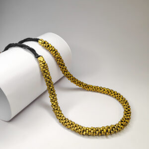 Anukriti:  Dokra (brass and copper) Choker Necklace