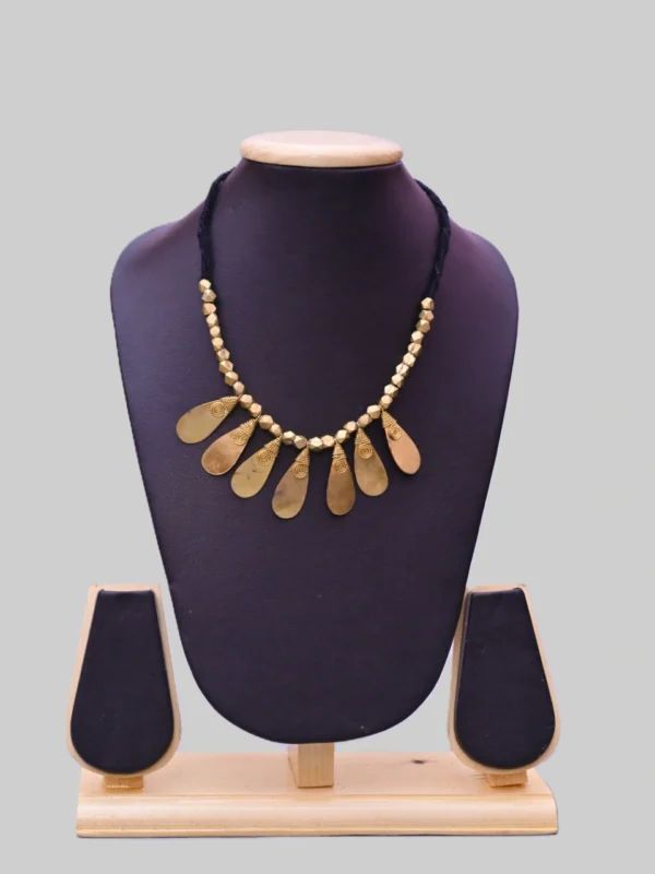 Dokra patri necklace price