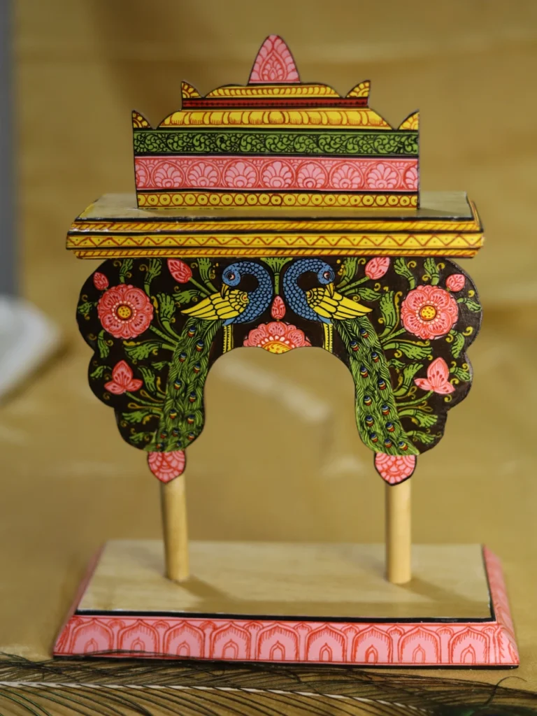 Wooden Temple with Exceptional Artwork