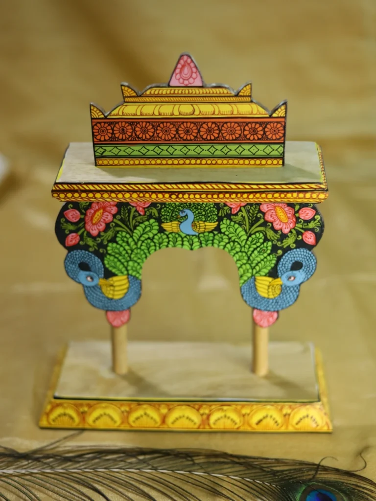 Wooden Temple with Exceptional Artwork