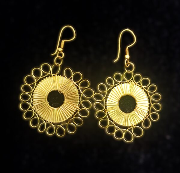 Exclusive,hand crafted, dokra earrings