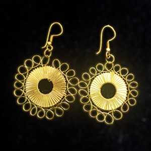 Exclusive,hand crafted, dokra earrings