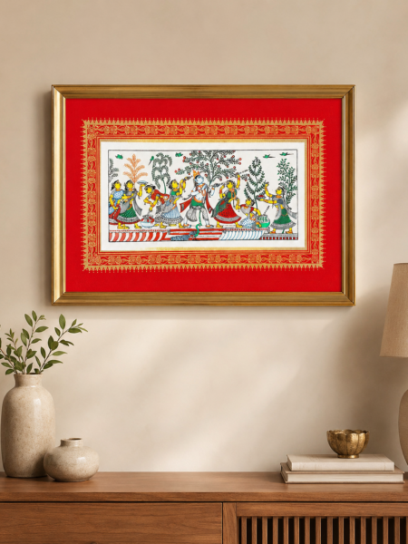 Shri Radha Krishna Holi,  Wall decor