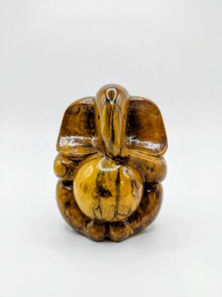 Handcrafted Polished Wood Ganesha