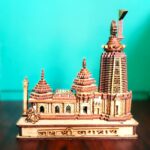 Jagannath ji temple, wooden masterpiece, L-14cm, W-6.5cm, H-16cm Image