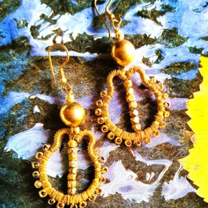 Exclusive, Traditional, Dokra earrings