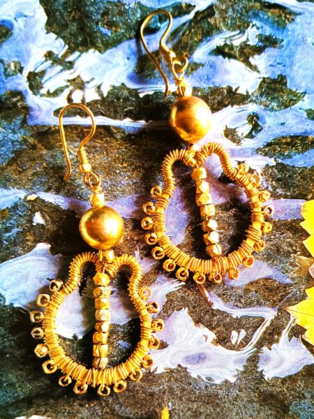 Exclusive, Traditional, Dokra earrings