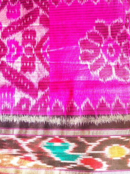 Authentic, Traditional, Hand-woven, Khandua Patta Saree