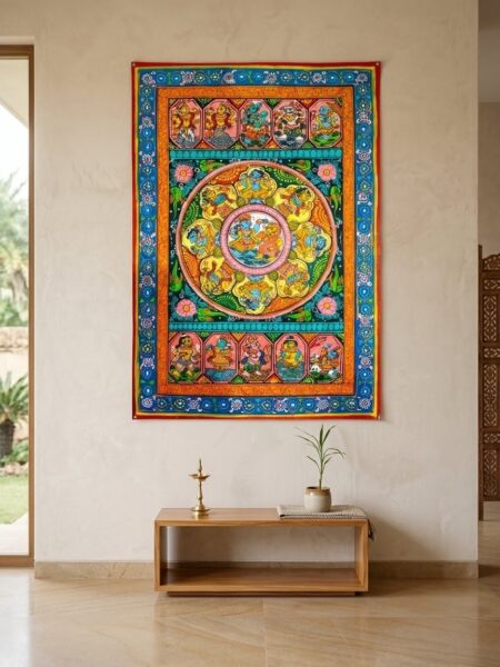 Authentic Art that speaks itself , Dushavataar Pattachitra Art (5/3 ft)