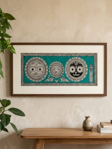 Jagannath Trilogy – Handmade Silk Art