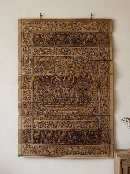 Handmade Odisha Palm Leaf Art | Traditional Palm Leaf Painting & Wall Decor