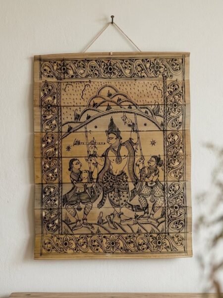 Handmade Odisha Palm Leaf Art | Traditional Palm Leaf Painting & Wall Decor